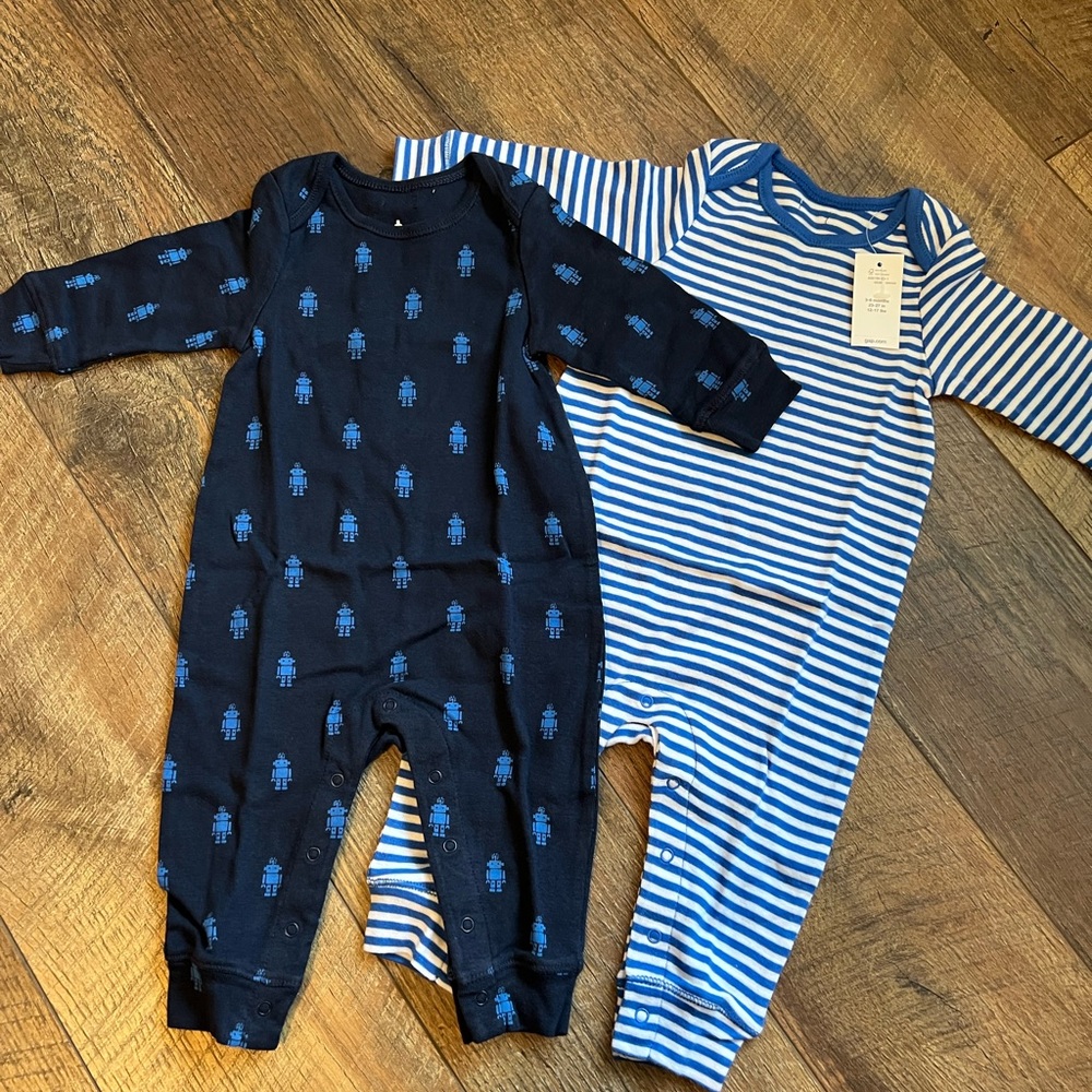 NWT (2) one piece outfits